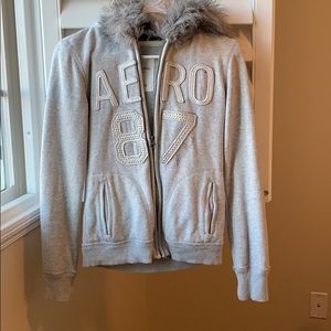 Aeropostale cheetah print jacket